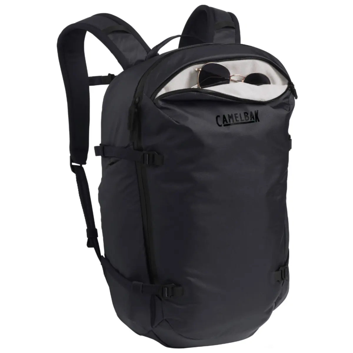 Sunglasses Pocket: A soft-lined pocket to keep your shades secure