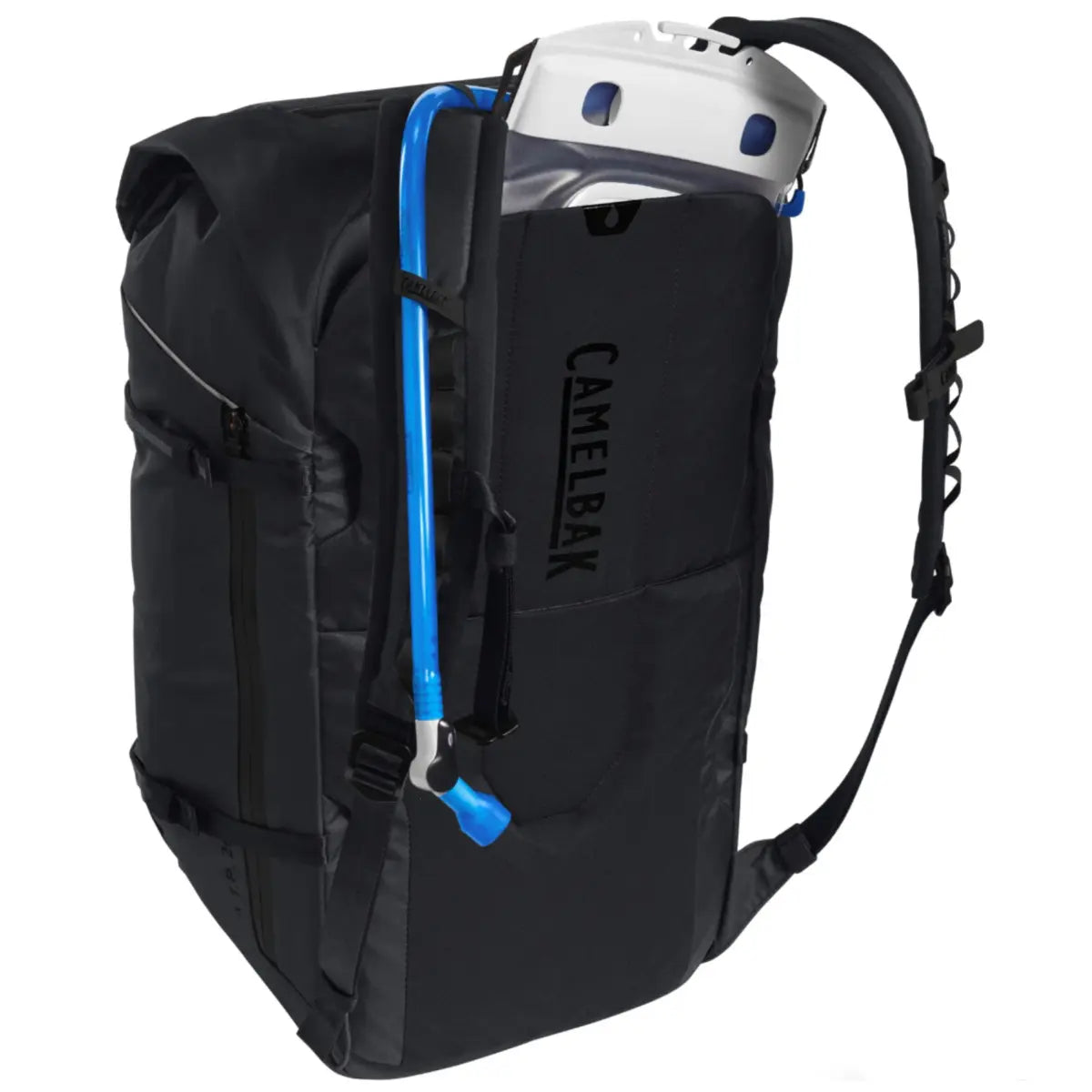 Compatible with up to a 3L CamelBak® reservoir to help you stay hydrated on the go (Reservoir not included)