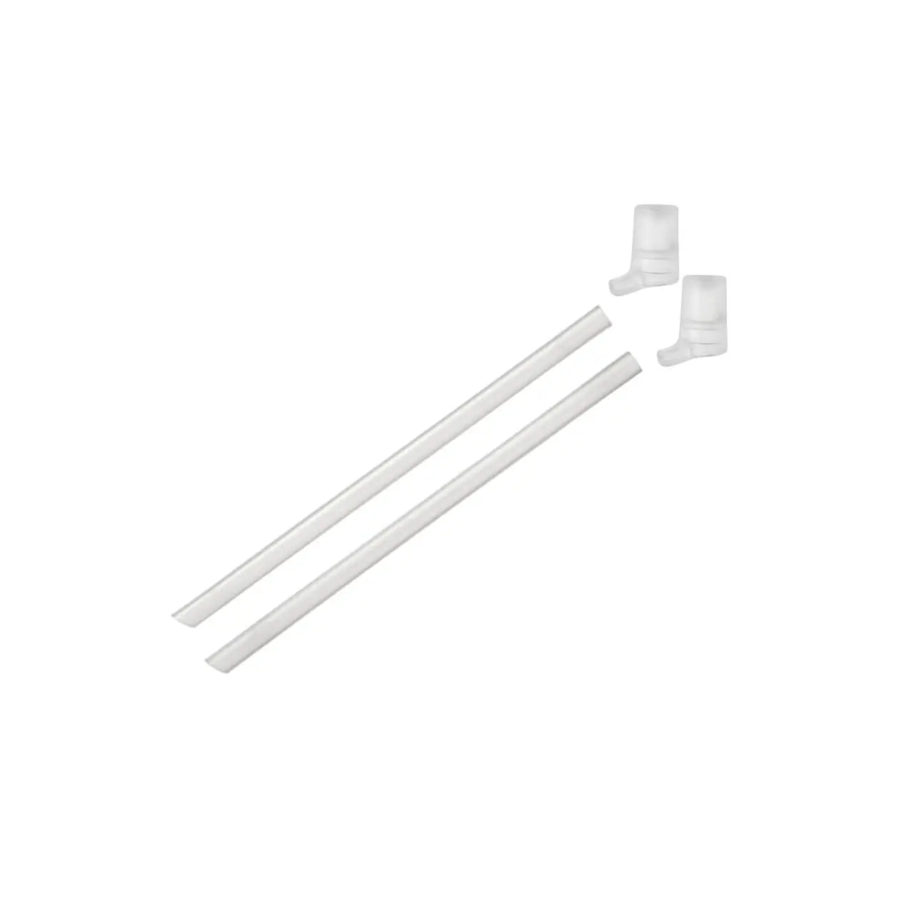 CamelBak ADULT eddy+ PLUS Replacement 2 x Bite Valves and Straws - Clear (Adult Size)