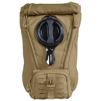 External fill for rapid refill without having to remove reservoir from pack 