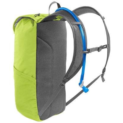 breathable air mesh panels and straps designed to keep you cool even on the hottest hikes