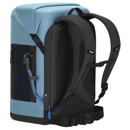 Padded back panel and shoulder straps