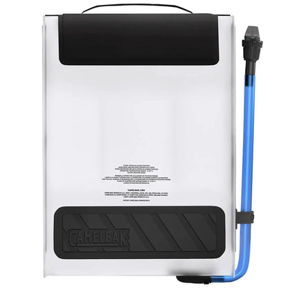 Skid patch on rear of reservoir provides additional abrasion resistance