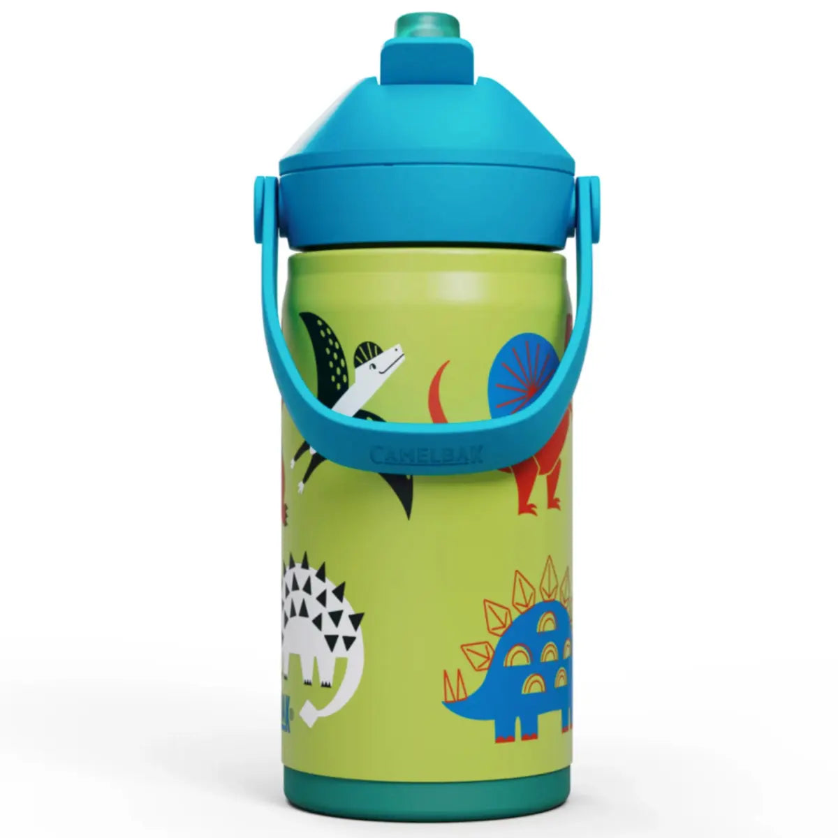 CamelBak Kids Thrive Flip Straw 350mL Insulated Stainless Steel Drink Bottle - Dino Jam