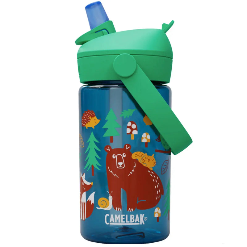 CamelBak Kids Thrive Flip Straw 400mL Drink Bottle - Friendly Forest