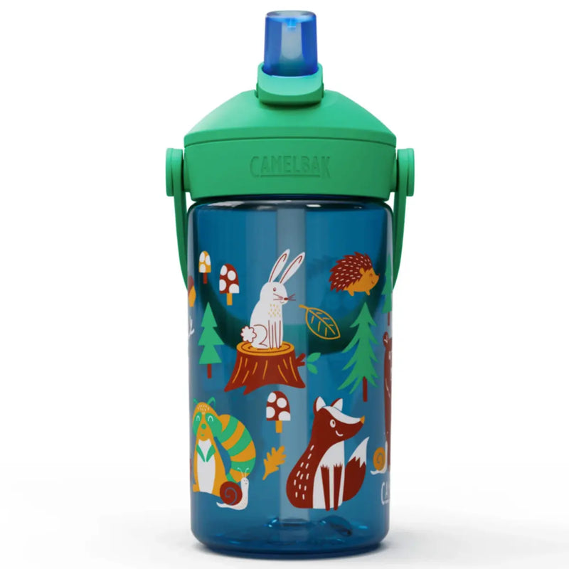CamelBak Kids Thrive Flip Straw 400mL Drink Bottle - Friendly Forest