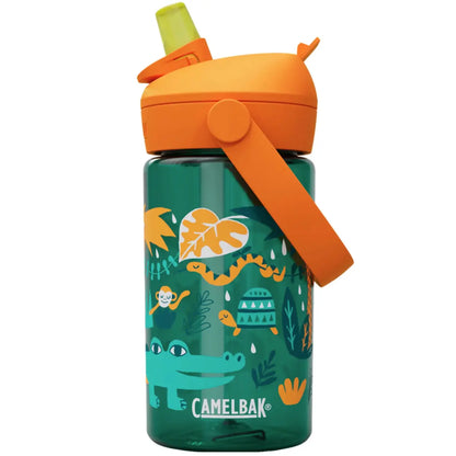 CamelBak Kids Thrive Flip Straw 400mL Drink Bottle - Jungle Animals