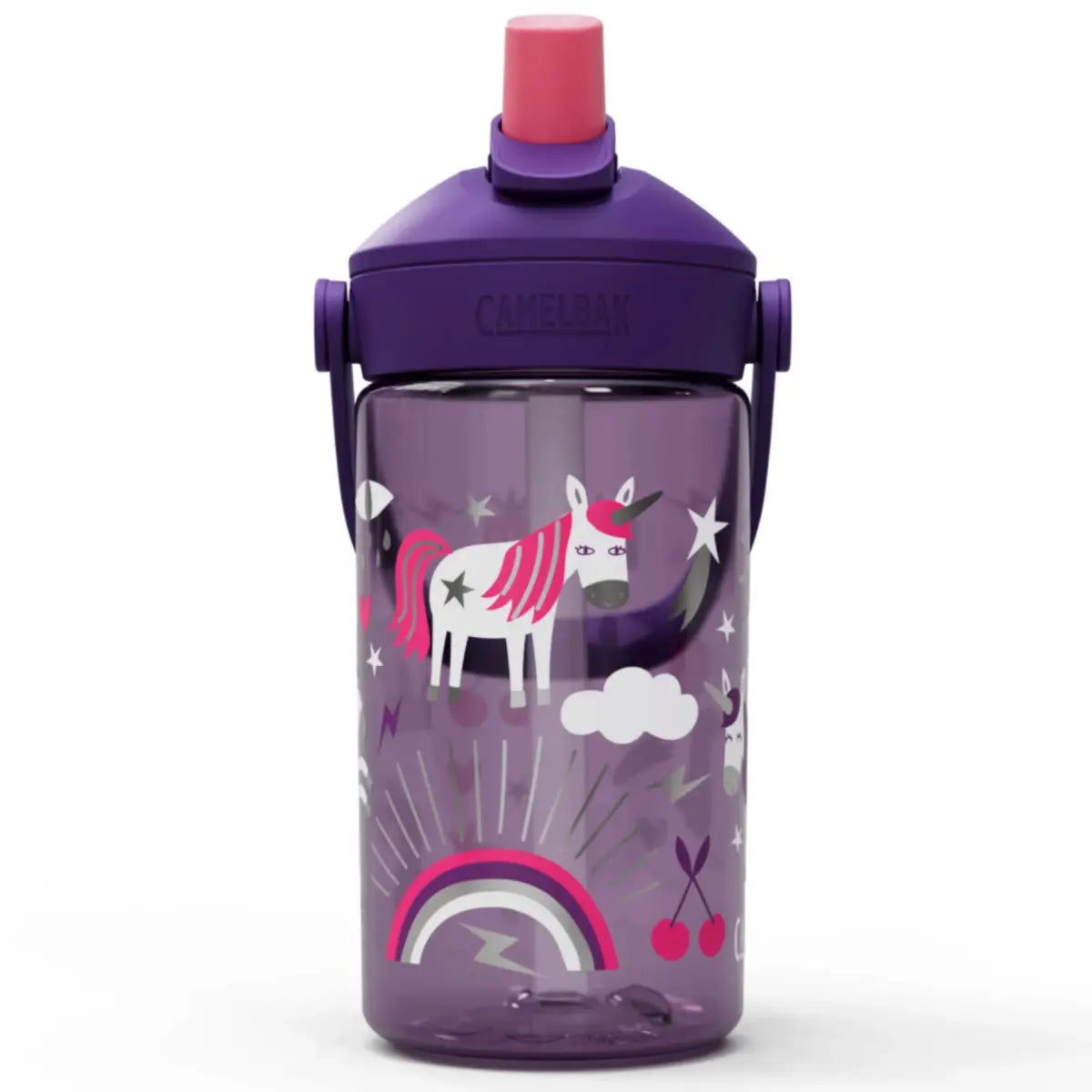 CamelBak Kids Thrive Flip Straw 400mL Drink Bottle - Unicorn Party