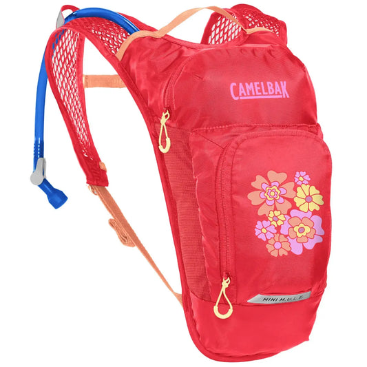 Camelbak Mini MULE 1.5L Kids Sports Hydration Pack - Pink / Flowers