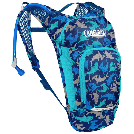 Camelbak Mini MULE 1.5L Kids Sports Hydration Pack - Sharks