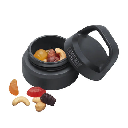 Leak proof Pak Cup stores small essentials like a tea bag or snacks