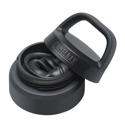 Pak Cap stores the Roll and Fold Lid when not is use