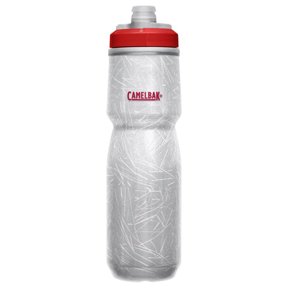 Infused with Aerogel Insulation, which has been added to keep water cold four times longer than other squeeze water bottles