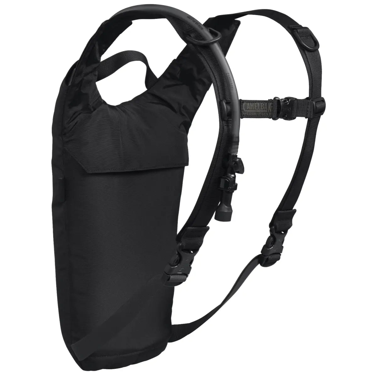 Quick-release shoulder straps unclip for easy removal