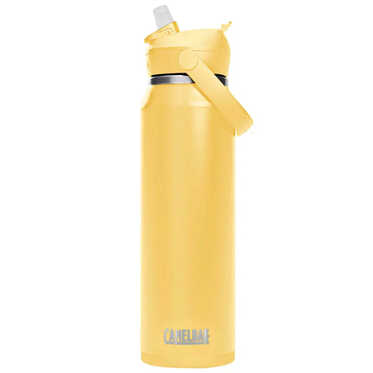 CamelBak Thrive Flip Straw 1L Vacuum Insulated Stainless Steel Bottle - Yellow Bloom