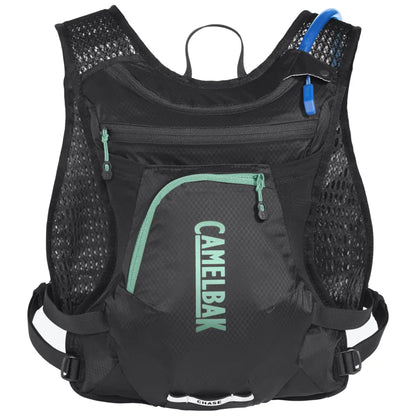 Camelbak Women's Chase Bike Vest - 1.5L Hydration Vest - Black / Mint
