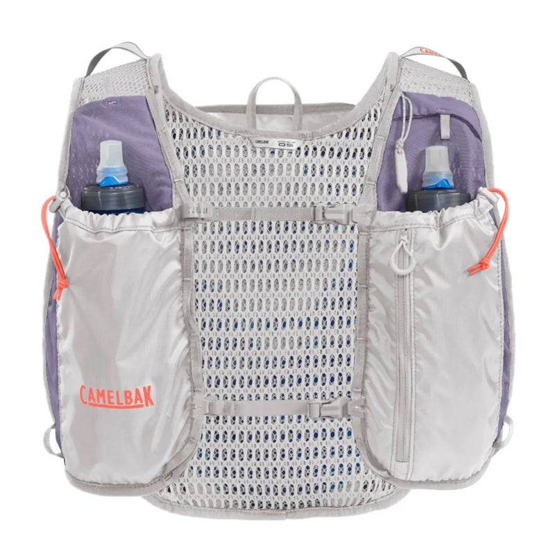 Front pockets are compatible with Quick Stow flasks (sold separately)