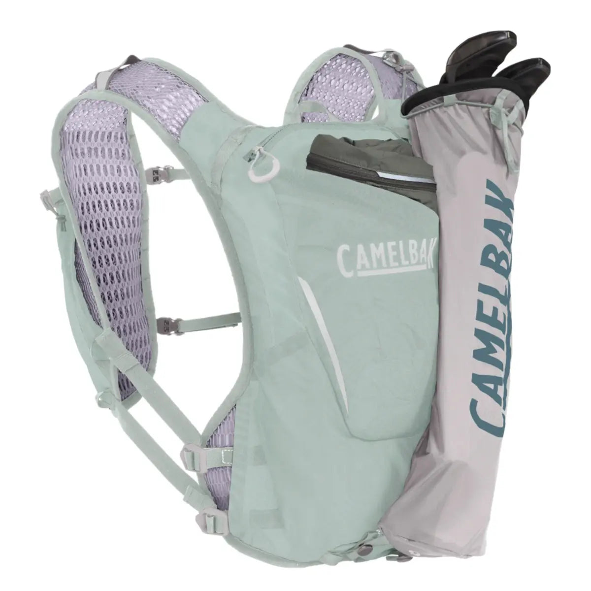 Stretch overflow pockets