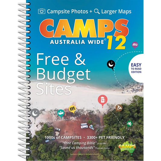 Camps 12 Snaps Photos B4 Size Australia Wide Book Spiral Ed