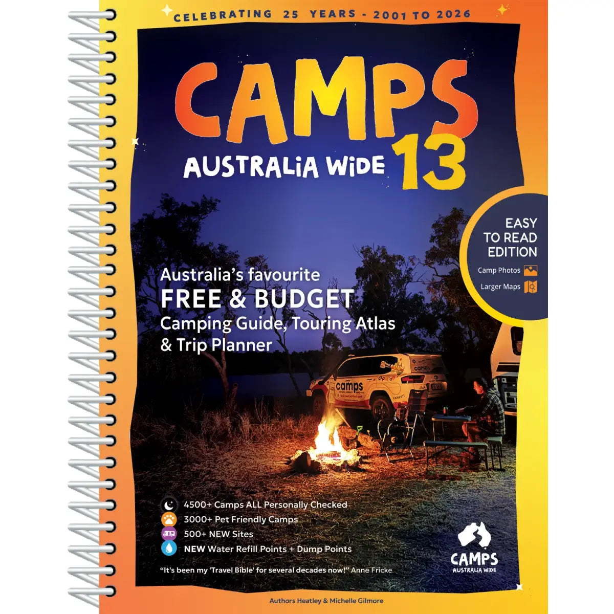 Camps 13th Edition Large B4 Easy Read Book