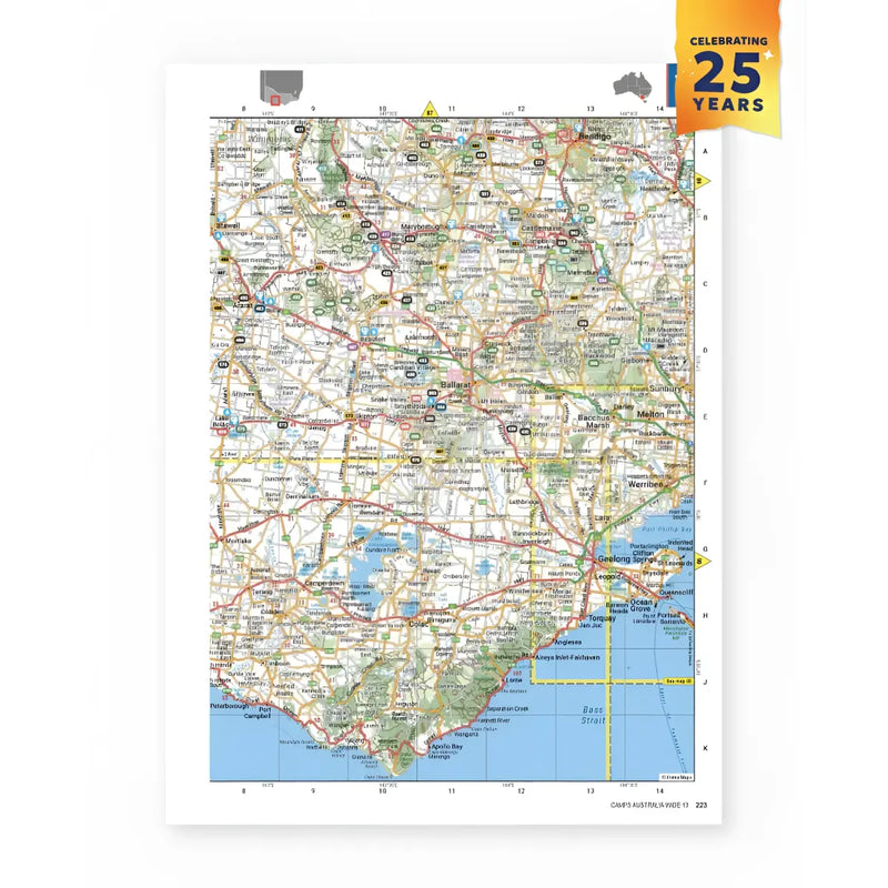 Camps 13 Photos B4 Size Australia Wide Book Spiral 2025 Ed