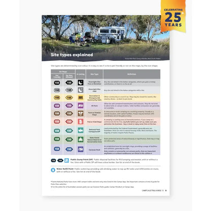 Camps Australia Wide 13 Book A4 Size 2025 Edition (No Photos)