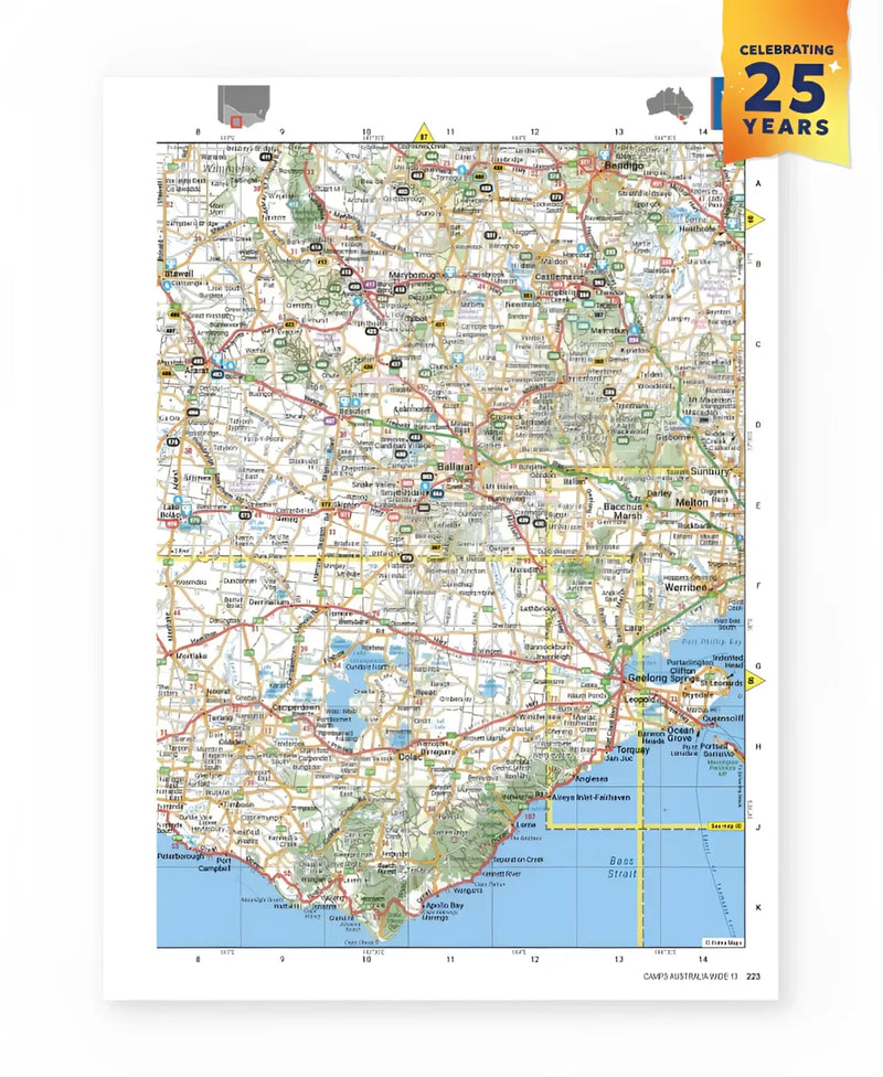 Camps 13 Photos B4 Size Australia Wide Book Spiral 2025 Ed