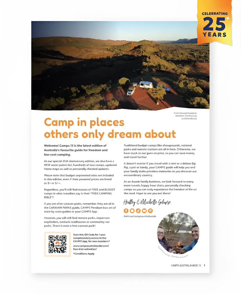 Camps 13 Photos B4 Size Australia Wide Book Spiral 2025 Ed