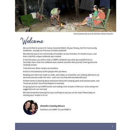 Camps Australia Wide Cookbook