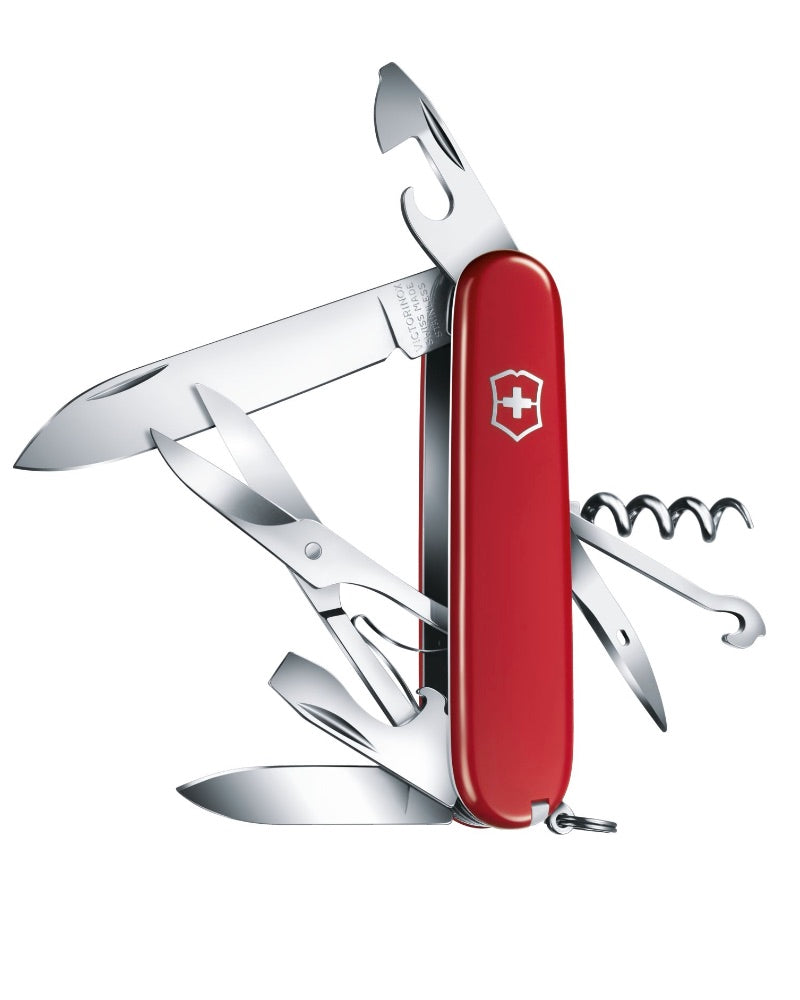 Victorinox Climber Swiss Army Knife - Red