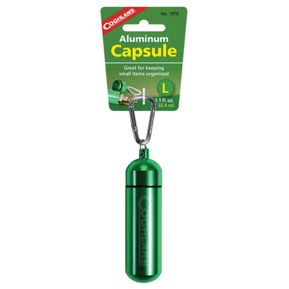 Coghlans Aluminium Capsule (Large) - Green