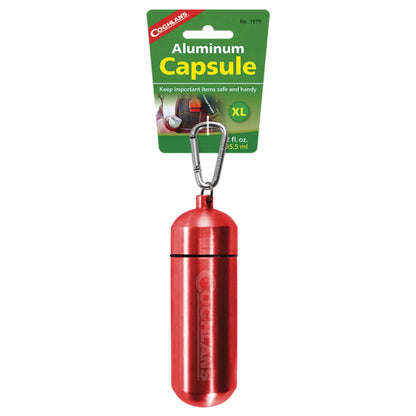 Coghlans Aluminium Capsule (X-Large) - Red