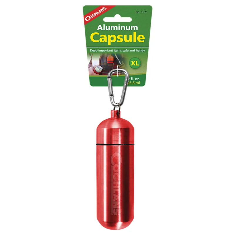 Coghlans Aluminium Capsule (X-Large) - Red