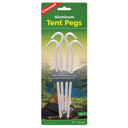Coghlans Aluminium Tent Pegs - 4 Pack