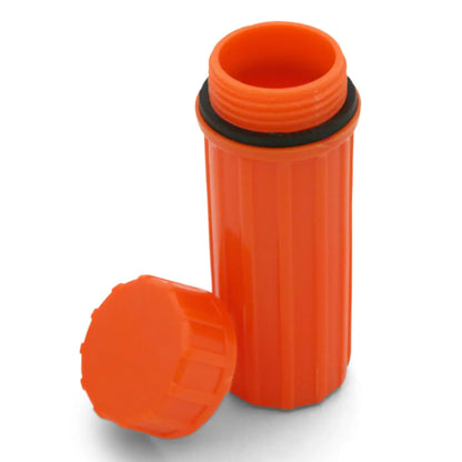 features a rubber o-ring for a watertight seal