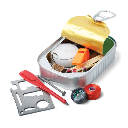 This kit contains essential items to aid in survival