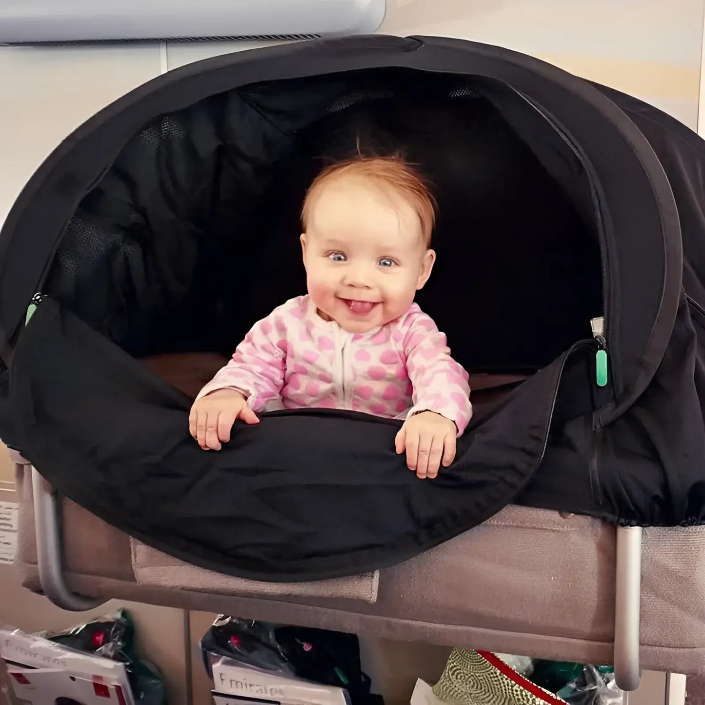 Cozi-go : Help baby sleep on long haul flights