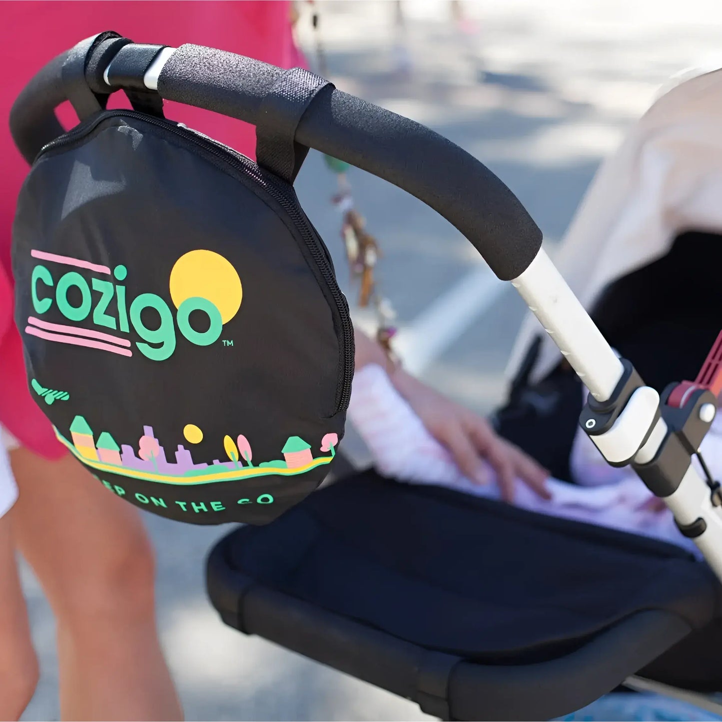 CosiGo : pop, clip & go in seconds and packs in to a small bag quickly