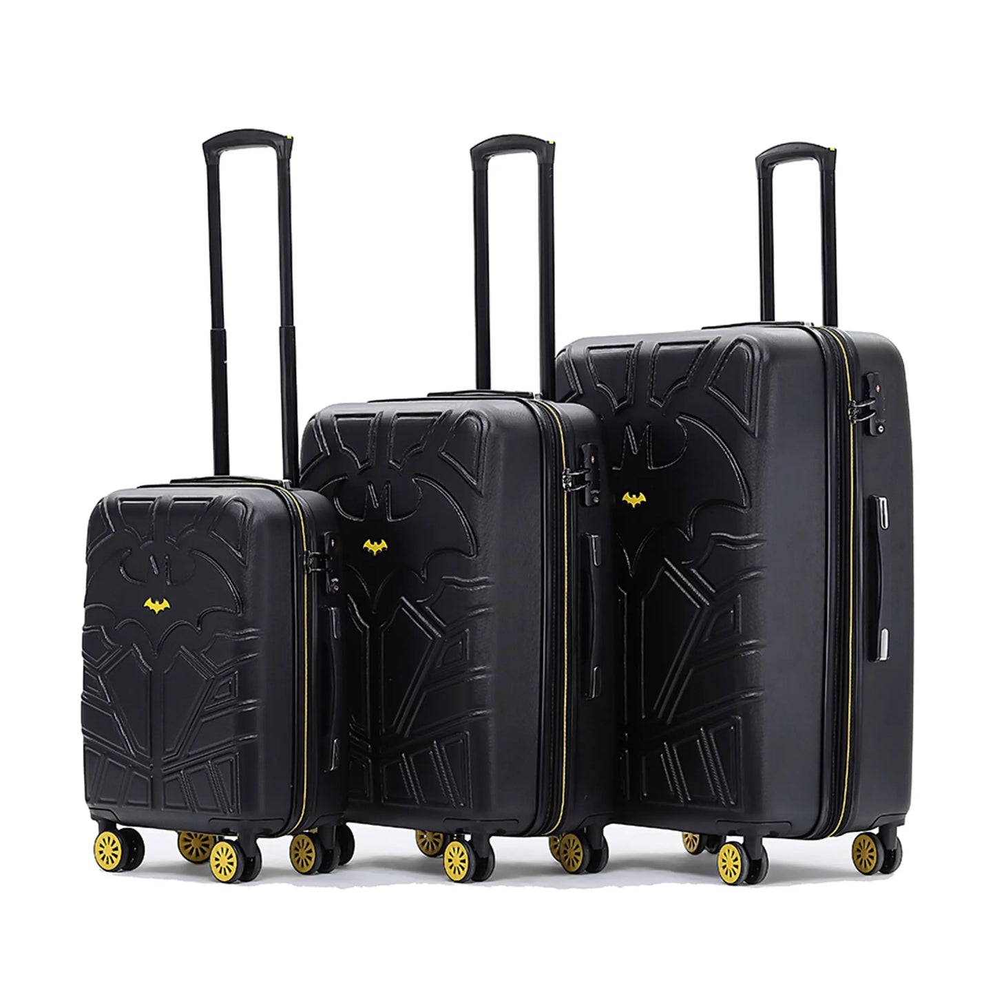 DC Comics Batman 4-Wheel Trolley Case - Set of 3