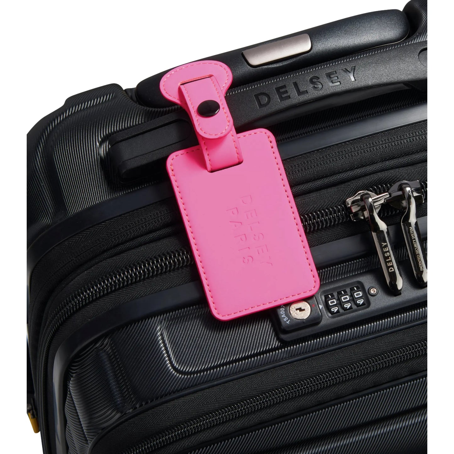 Delsey 1946 Suitcase Tag - Pink