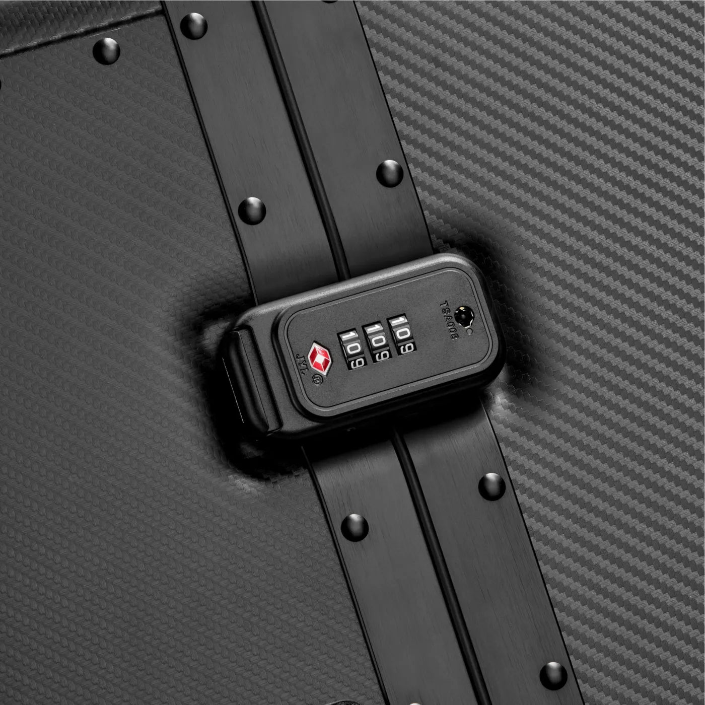 Delsey Alu’r 76 cm Aluminium Zipperless 4-Wheel Suitcase - Black