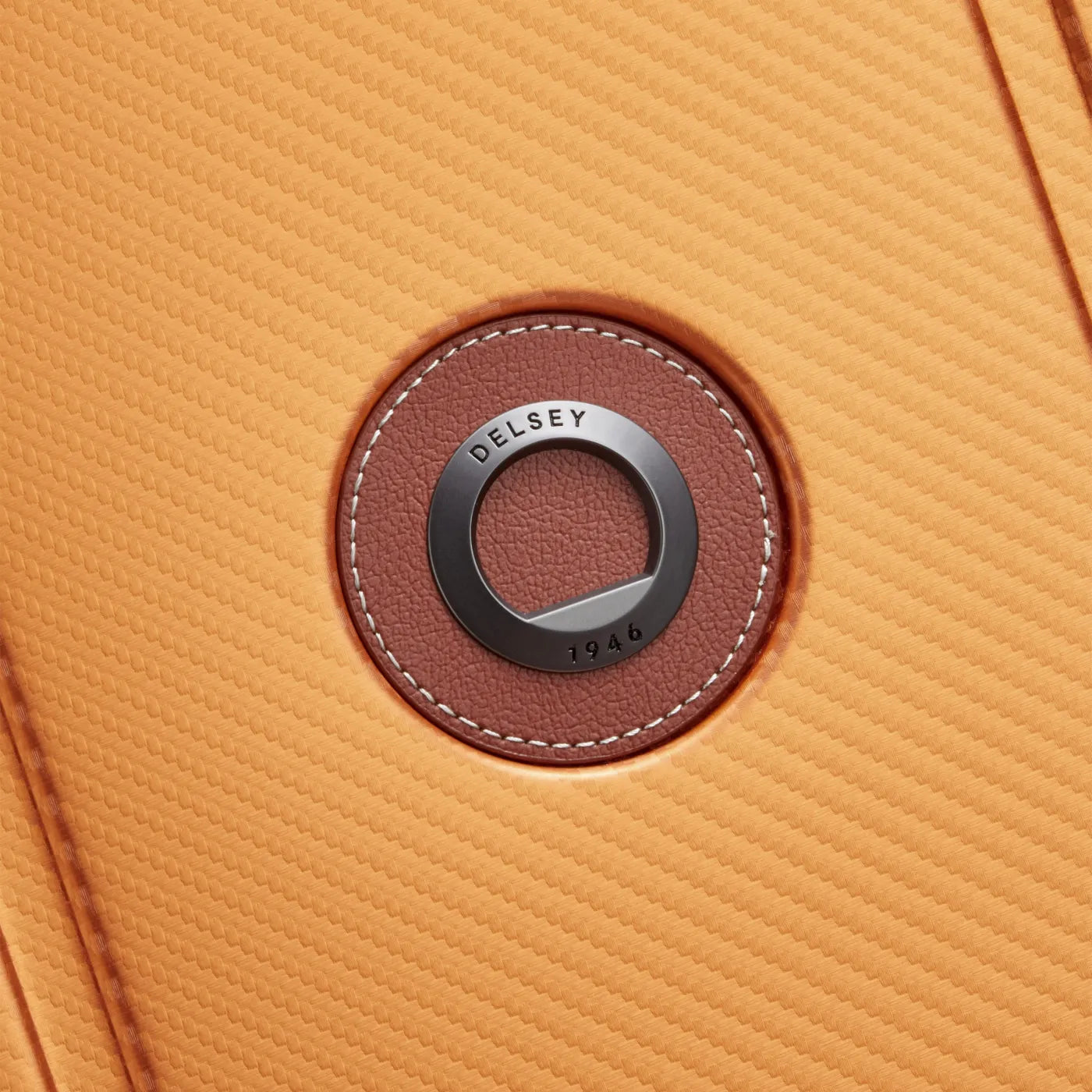 Delsey Alu’r 76 cm Aluminium Zipperless 4-Wheel Suitcase - Orange