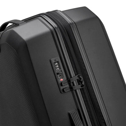 Delsey Anvers 55 cm 4 Wheel Expandable Carry-on Suitcase - Black