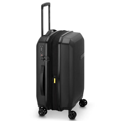 Delsey Anvers 55 cm 4 Wheel Expandable Carry-on Suitcase - Black