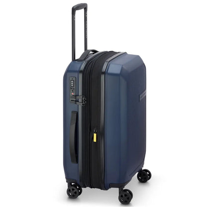 Delsey Anvers 55 cm 4 Wheel Expandable Carry-on Suitcase - Blue