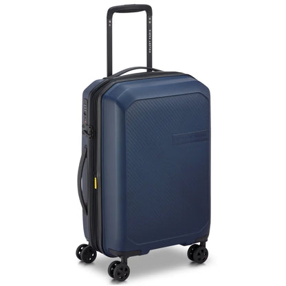 Delsey Anvers 55 cm 4 Wheel Expandable Carry-on Suitcase - Blue