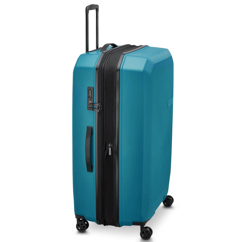 Delsey Anvers 81 cm 4 Wheel Expandable Suitcase - Teal