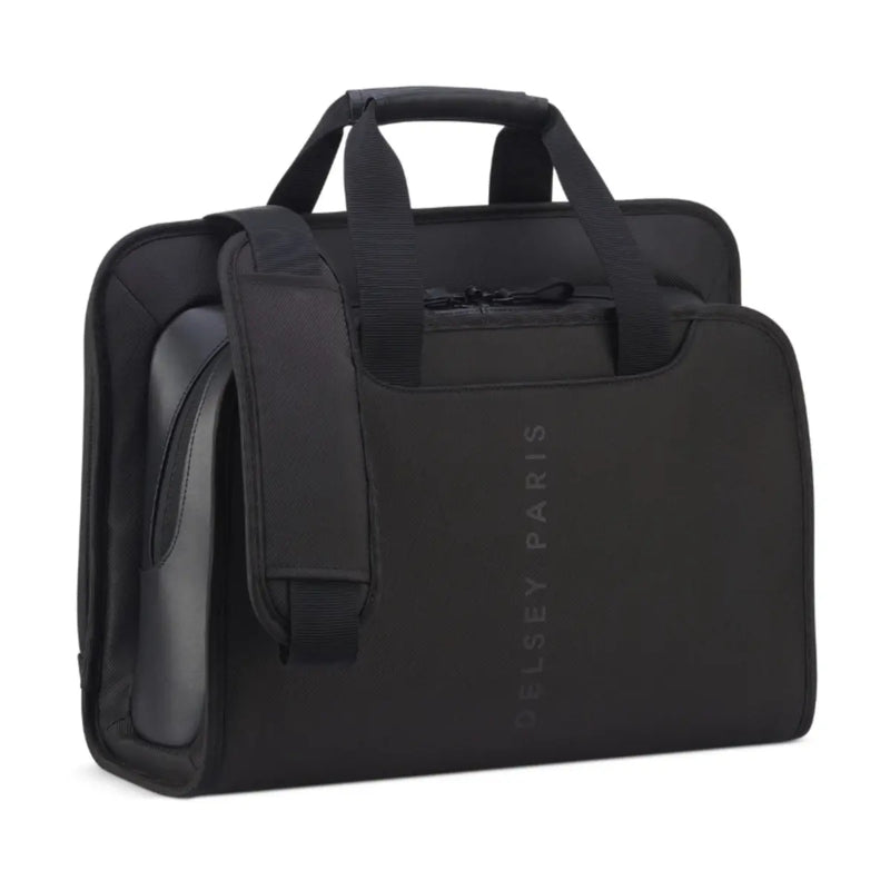 Double carry handles and removable shoulder strap