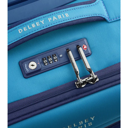 Recessed combination lock with TSA