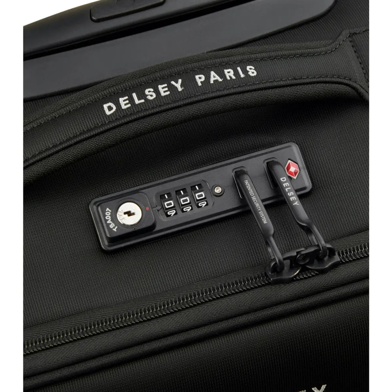 Recessed combination lock with TSA